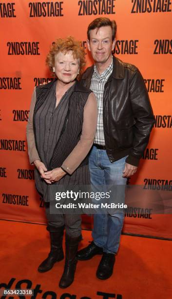 Becky Ann Baker and Dylan Baker attend the Off-Broadway Opening Night performance of the Second Stage Production on 'Torch Song' on October 19, 2017...