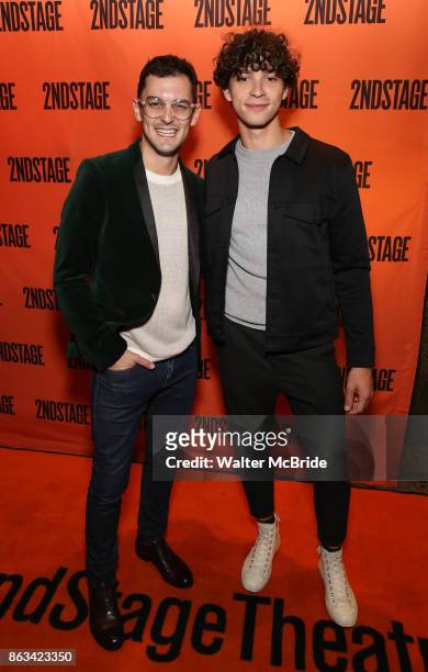 Wesley Taylor attends the Off-Broadway Opening Night performance of the Second Stage Production on 'Torch Song' on October 19, 2017 at Tony Kiser...
