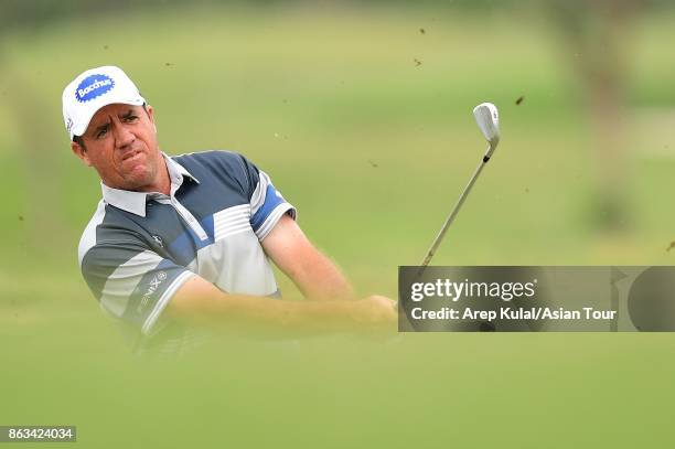 Scott Hend of Australia pictured during round two of the Macao Open 2017 at Macau Golf and Country Club on October 20, 2017 in Macau, Macau.