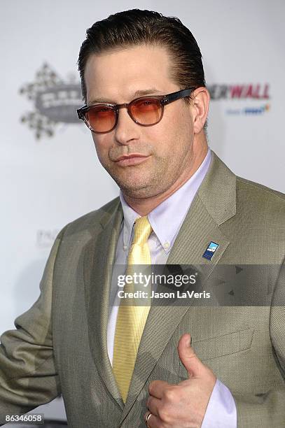 Actor Stephen Baldwin attends "The Qualifiers" celebrity draft party for the rally for kids with cancer at The Roosevelt Hotel on May 1, 2009 in...