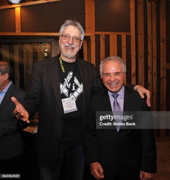 Frank Filipetti and Charles Calello attend the Tony Bongiovi Receives American Master Award From Berklee College Of Music at Power Station / Berklee...