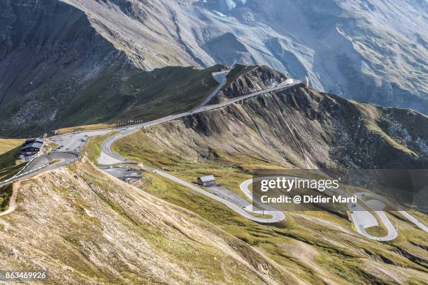 grossglockner mountain pass in austria - alpine climate stock pictures, royalty-free photos & images