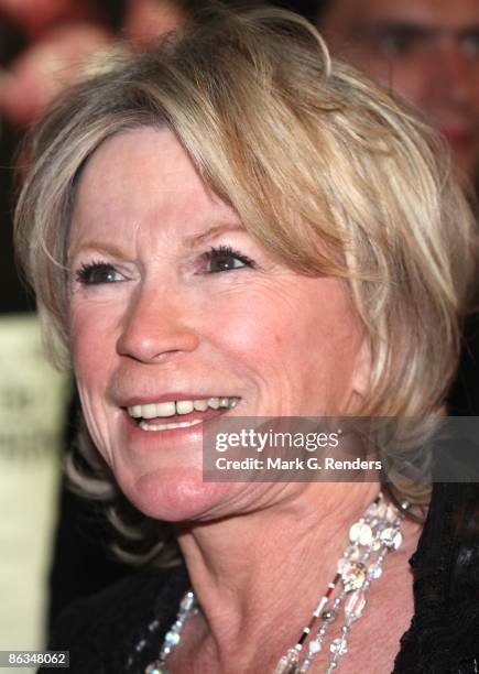 Belgian actress Chris Lomme attends the Brussels premiere of "Sour Sourire" on April 30, 2009 in Brussels, Belgium.