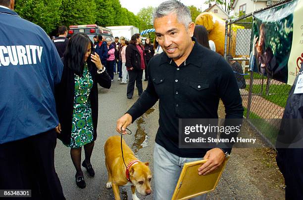 Cesar Millan attends the North Shore Animal League America's Global Adoption Extravaganza on May 2, 2009 in Port Washington, New York.