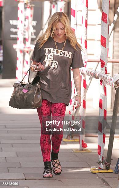 Fearne Cotton sighting on May 2, 2009 in London, England.
