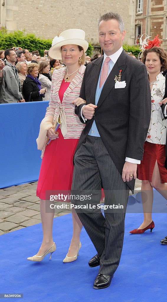 Duc de Vendome and Philomena de Tornos Celebrate Wedding in Senlis