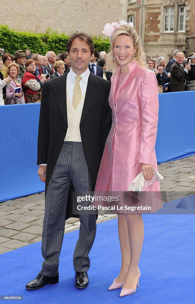 Duc de Vendome and Philomena de Tornos Celebrate Wedding in Senlis