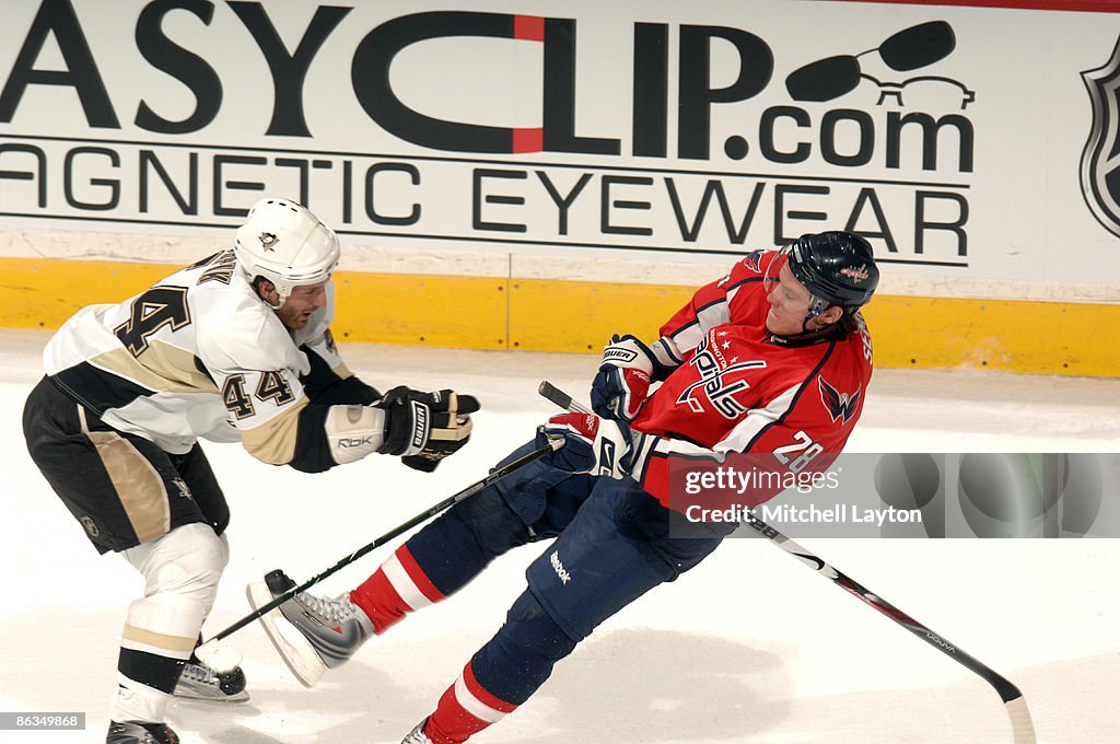 Pittsburgh Penguins v Washington Capitals - Game One