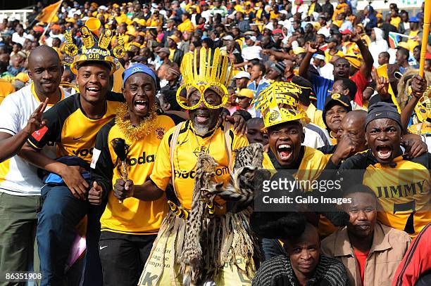 Chiefs fans during the Absa Premiership match between Orlando Pirates and Kaizer Chiefs from Coca Cola Park on May 2, 2009 in Johannesburg, South...