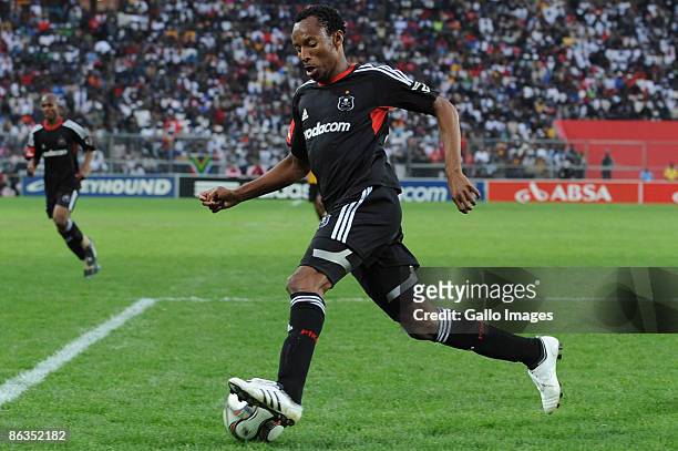 Katlego Mashego during the Absa Premiership match between Orlando Pirates and Kaizer Chiefs from Coca Cola Park on May 2, 2009 in Johannesburg, South...