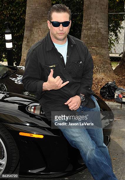 Actor Stephen Baldwin attends the Rally for Kids with Cancer "Start Your Engines Brunch" at the Roosevelt Hotel on May 2, 2009 in Hollywood,...