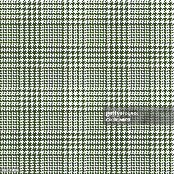 houndstooth seamless pattern - scottish tweed stock illustrations