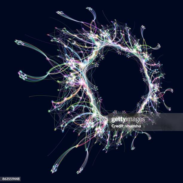 data technology background - fiber texture stock illustrations