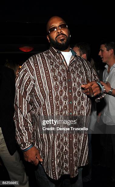 Suge Knight attends TAO Las Vegas Fight After Party at The Venetian Hotel and Casino Resort on May 2, 2009 on May 02, 2009 in Las Vegas