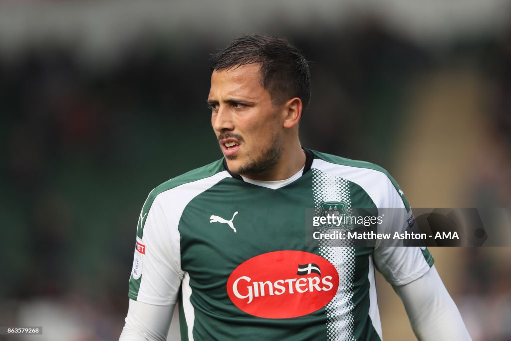 Plymouth Argyle v Shrewsbury Town - Sky Bet League One