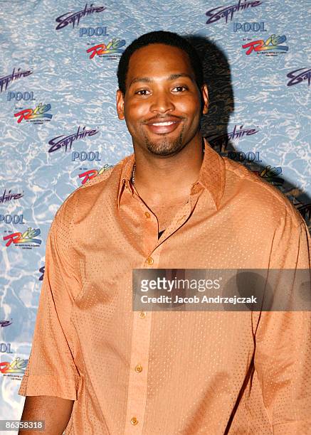 Robert Horry arrives at the grand opening party of Sapphire Pool on May 2, 2009 in Las Vegas, Nevada.