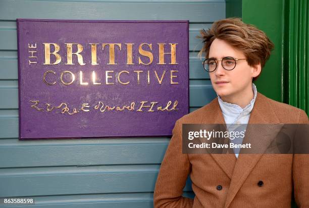 Luke Edward Hall attends the opening of the new Bicester Village, and the launch of the British Collective at Bicester Village on October 20, 2017 in...