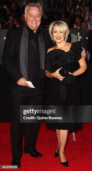 Johnny Young and his wife arrives for the 51st TV Week Logie Awards... News Photo - Getty Images