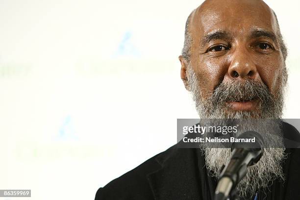 Recording artist Richie Havens attends the Clearwater Benefit Concert celebrating Pete Seeger's 90th Birthday at Madison Square Garden on May 3, 2009...