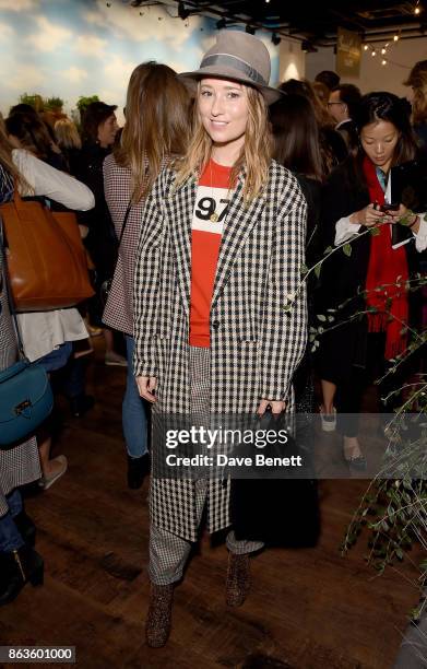 Kelly Eastwood of The London Chatter at the opening of the new Bicester Village and the launch of the British Collective at Bicester Village on...