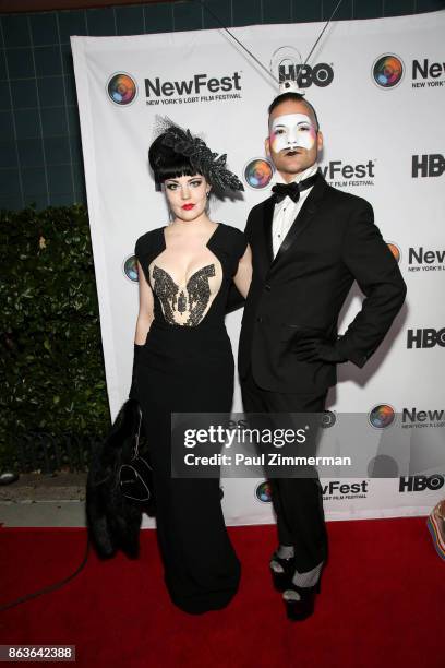 MuffinHead attends NewFest 2017 Opening Night - Susanne Bartsch: On Top at SVA Theater on October 19, 2017 in New York City.