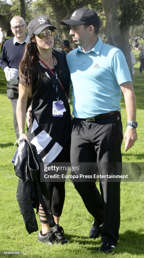 Sergio Garcia Attends Andalucia Valderrama Masters In Sotogrande