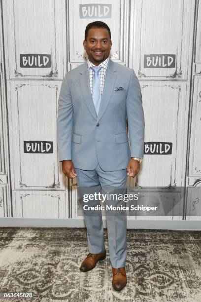 Actor and TV personality Alfonso Ribeiro discusses the show "AFV" at Build Studio on October 20, 2017 in New York City.