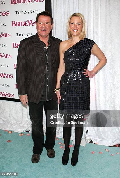 Mike Jerrick and Juliet Huddy attend the premiere of "Bride Wars" at the AMC Loews Lincoln Square on January 5, 2009 in New York City.