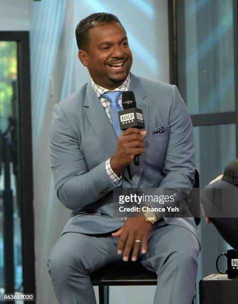 Alfonso Ribeiro attends Build series to discuss the show "AFV" at Build Studio on October 20, 2017 in New York City.