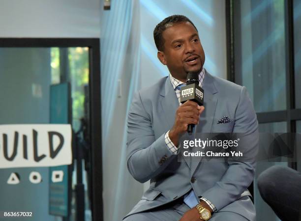 Alfonso Ribeiro attends Build series to discuss the show "AFV" at Build Studio on October 20, 2017 in New York City.