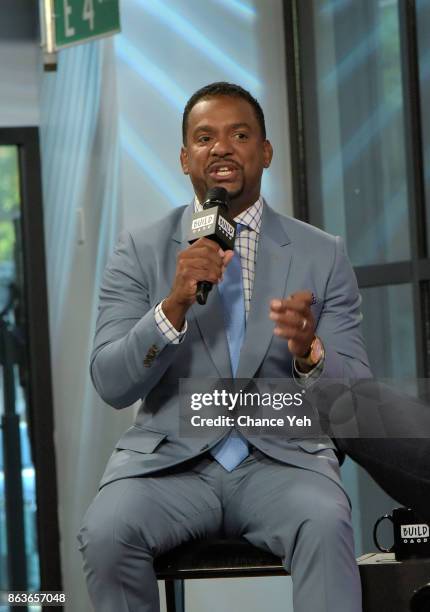 Alfonso Ribeiro attends Build series to discuss the show "AFV" at Build Studio on October 20, 2017 in New York City.