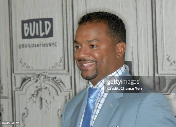 Alfonso Ribeiro attends Build series to discuss the show "AFV" at Build Studio on October 20, 2017 in New York City.