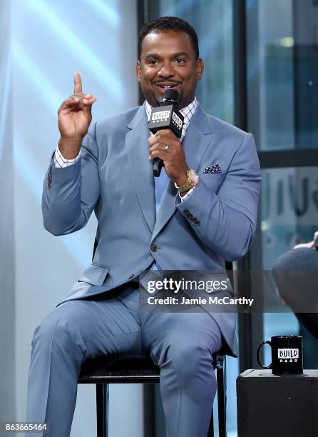 Alfonso Ribeiro visits Build series to discuss The Show "AFV" at Build Studio on October 20, 2017 in New York City.