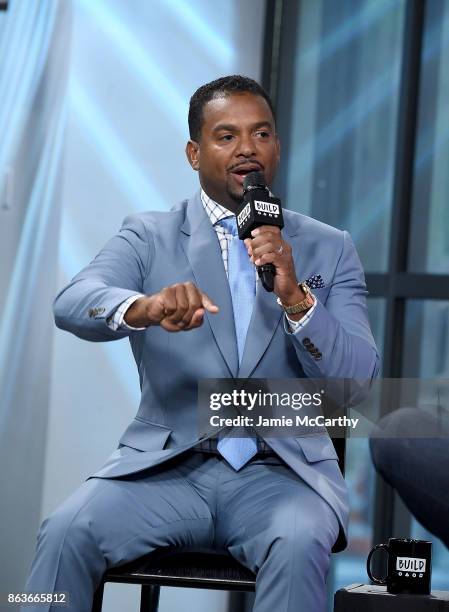 Alfonso Ribeiro visits Build series to discuss The Show "AFV" at Build Studio on October 20, 2017 in New York City.