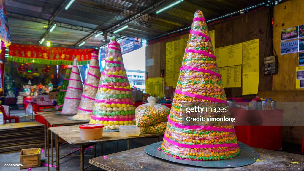 Offerings for Hungry Ghost Festival