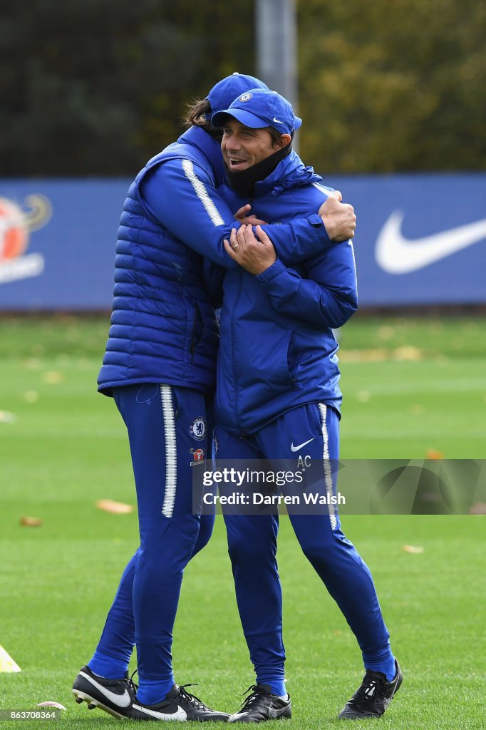 Chelsea Training and Press Conference