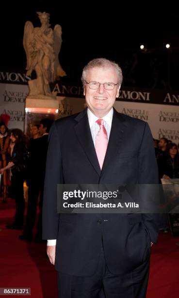 Sony Corporation CEO Howard Stringer attends the world premiere of 'Angels & Demons' at Auditorium Parco Della Musica on May 4, 2009 in Rome, Italy.