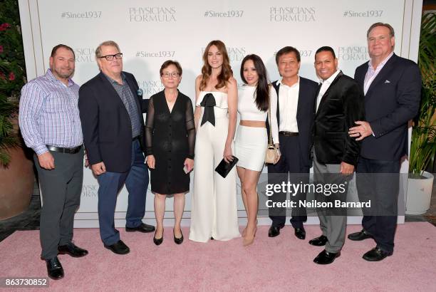 Of Sales, Physcians Formula, Eric Weeks, CAO, Physicians Formula, John Stephenson, Owner, Physicians Formula, Lina Chen, actress Michelle Monaghan,...