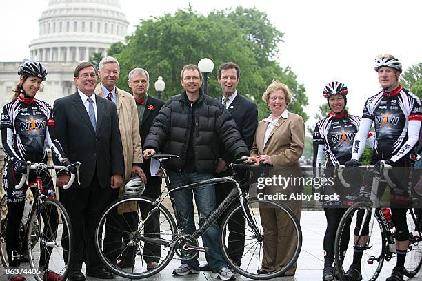 Kendall Seyer, U.S. Rep. Michael C. Burgess, U.S. Rep. Tom Petri, U.S. Rep. Earl Blumenauer, Phil Keoghan, U.S. Rep. Russ Carnahan, U.S. Rep. Mary Jo...