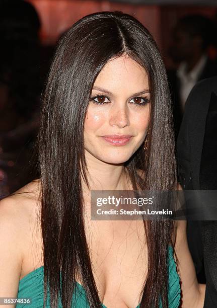 Actress Rachel Bilson attends "The Model as Muse: Embodying Fashion" Costume Institute Gala at The Metropolitan Museum of Art on May 4, 2009 in New...