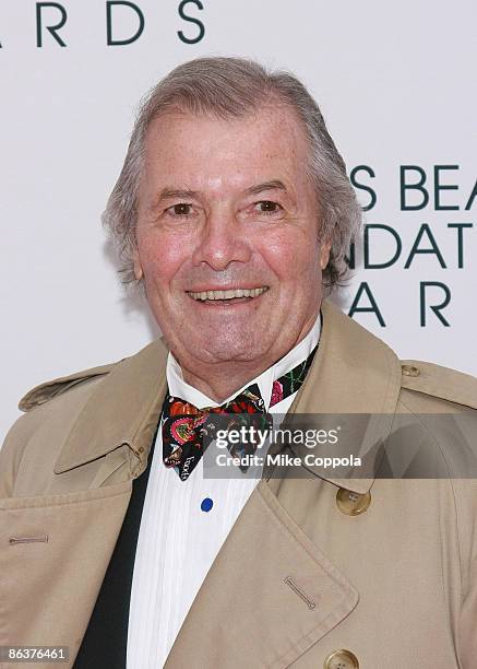 French Chef Jacques Pepin attends the 2009 James Beard Foundation Awards at Avery Fisher Hall at Lincoln Center for the Performing Arts on May 4,...