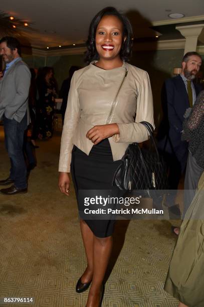 Alexis Clark attend the launch of Second Bloom: Cathy Graham's Art of the Table hosted by Joanna Coles and Clinton Smith at Bergdorf Goodman on...