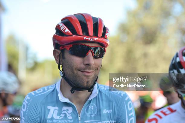 Diego Ulissi from UAE Team Emirates, ahead to the start to fifth stage - the 166 km Vestel Selcuk to Izmir, the second last stage of the 53rd...