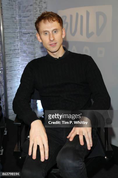 Actor Robert Emms from BBC Drama 'Gunpowder' poses for a photo during a panel discussion at BUILD London on October 20, 2017 in London, England.