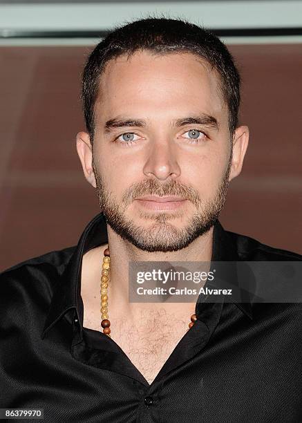 Actor Manuel Cardona attends the "Sin Tetas No Hay Paraiso" third season photocall at the Ouimad Restaurant on May 5, 2009 in Madrid, Spain.