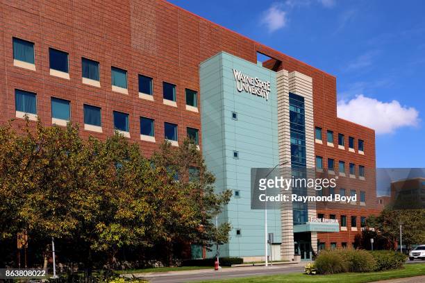 Wayne State University Eugene Applebaum College of Pharmacy and Health Sciences in Detroit, Michigan on October 13, 2017.