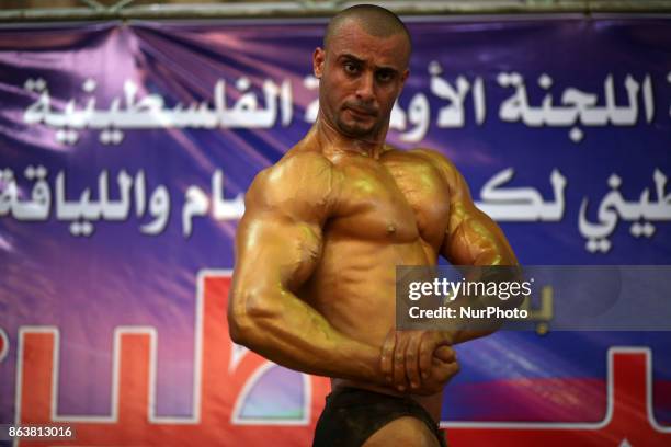 Gaza Bodybuilder 185 Bodybuilding Championship In Gaza Stock Photos, High-Res Pictures ...
