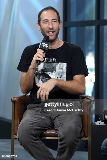 Ari Shaffir visits the Build series to discuss the film "Ari Shaffir: Double Negative"at Build Studio on October 20, 2017 in New York City.