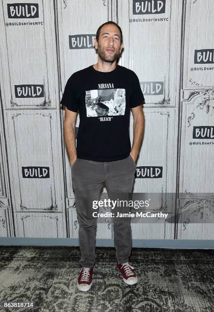 Ari Shaffir visits the Build series to discuss the film "Ari Shaffir: Double Negative"at Build Studio on October 20, 2017 in New York City.