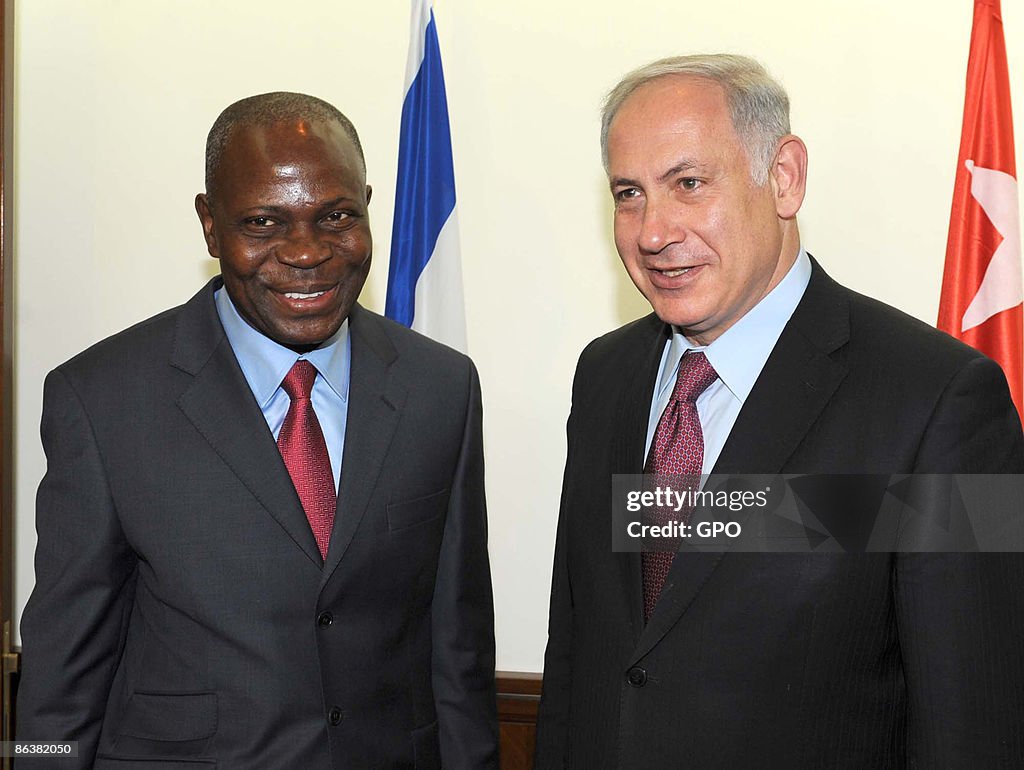 Prime Minister Benyamin Netanyahu Meets With Togolese Prime Minister Gilbert Houngbo